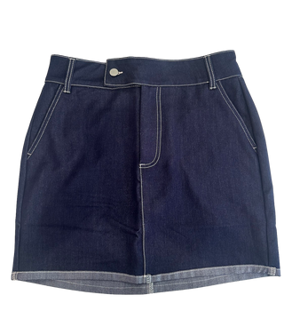 Crystal Skirt Trouser Pkt, Navy