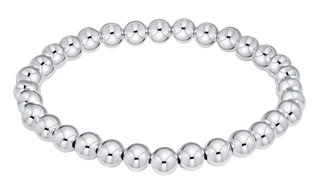 Classic Sterling 6mm Bead Bracelet