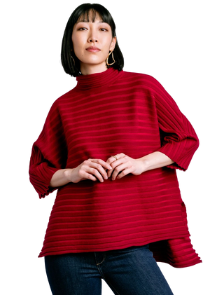 M6400 Teresa Tunic, Cherry