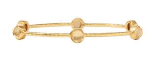 Milano Luxe Bangle, Iridescent Champagne