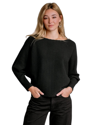 G893 Monet Sweater, Black