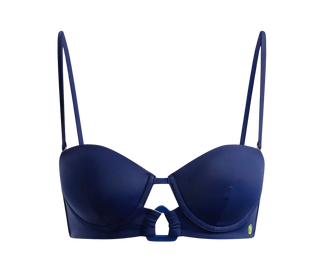Push Up Bikini Top, Blu Assoluto