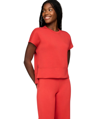 Spanx Airessentials® Crewneck Tee, Lip Stain