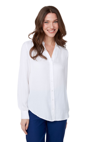 R5199-465 Button Down, Creme