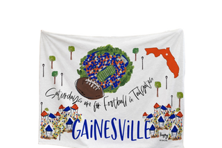 Gainesville Saturdays Game Day Fleece Blanket - Uf