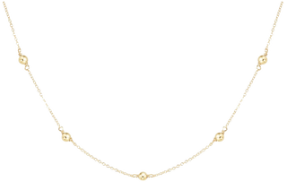 17" Choker Simplicity Chain Gold