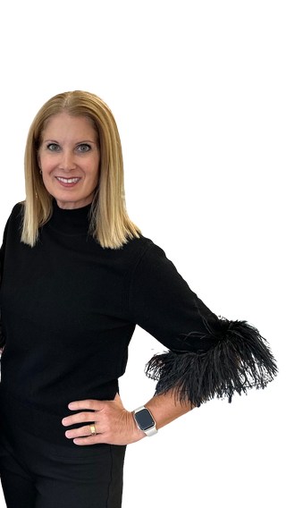 Short Sleeve Feather Mockneck Sweater, Black