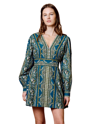 Rosalind Mini Dress, Fioren Print